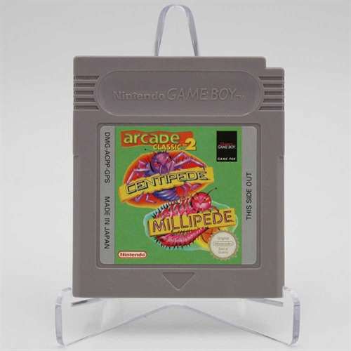 Arcade Classic 2 Centipede Millipede - Game Boy Original spil (B Grade) (Genbrug)